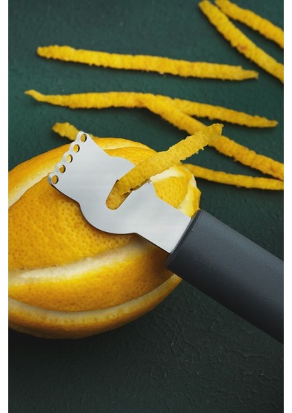 Kanallı Gri Limon Soyacağı, Pratik ve Şık Mutfak Gereci