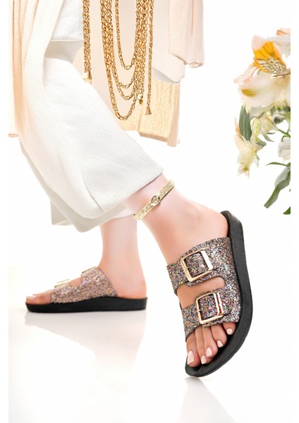 Kadın Günlük Terlik Ortopedik Şık Ev Deniz Plaj Dışarı Terliği