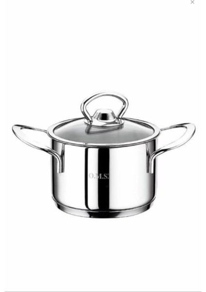 Paslanmaz Çelik Derin Tencere 14X8 Cm, Dayanıklı ve Şık Mutfak Gereci