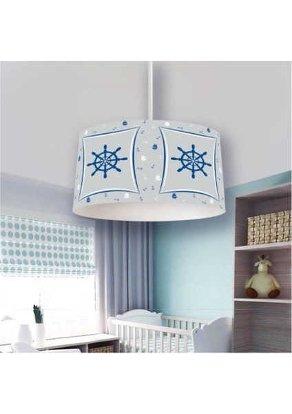 Renkli Denizci Desenli Sarkıt Avize, Şık ve Modern Aydınlatma Seçeneği