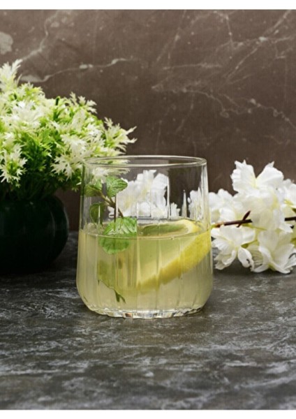 6'lı Beyaz Su Bardağı, 310 Cc, Günlük Kullanım Için Şık ve Dayanıklı