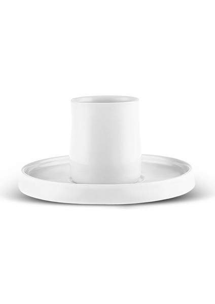 Beyaz 2 Kişilik Kahve Fincan Takımı, 80 Ml, Şık ve Kullanışlı Tasarım