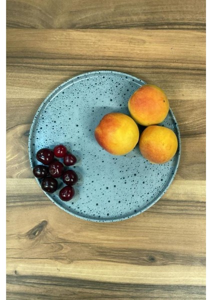 Mavi 3'lü Servis Pasta Sunum Tabağı Seti fiyatları