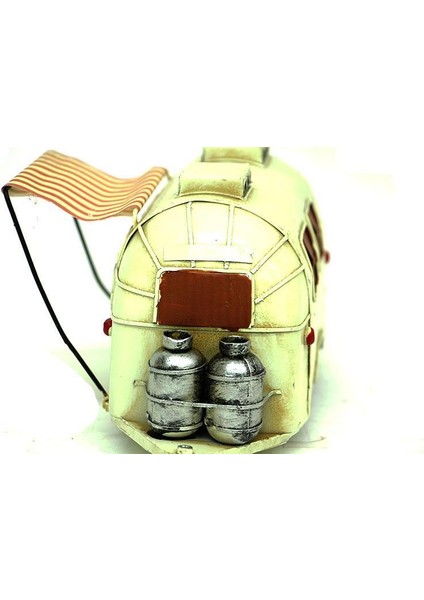 Dekoratif Metal Karavan Tenteli Vintage Biblo Hediyelik modelleri