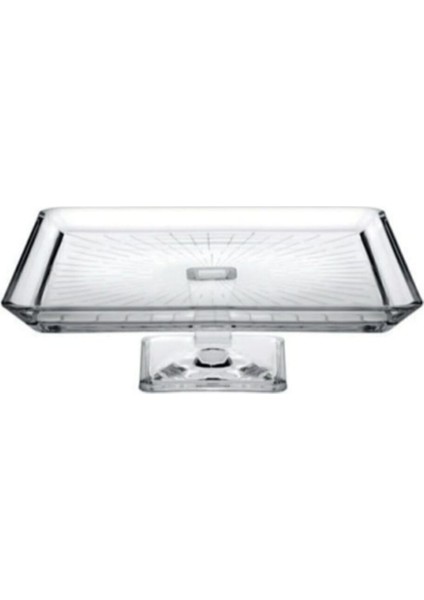 Beyaz Madlen Kare Sunumluk, Şık ve Zarif Ikramlık Seçeneği