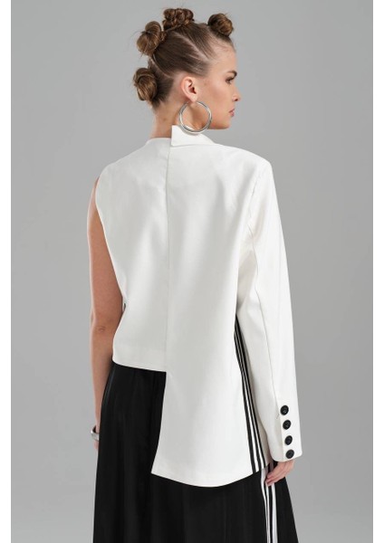 Özel Tasarım Beyaz Ceket modelleri