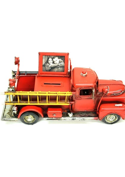 Dekoratif Metal Itfaiye Aracı Kumbara ve Çerçeveli Hediyelik fiyatları