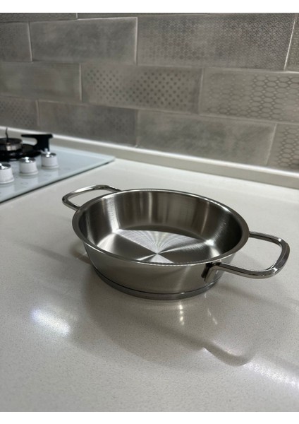 Gri Hisar Optima Çelik Sahan 18CM, Şık ve Dayanıklı Mutfak Gereci modelleri