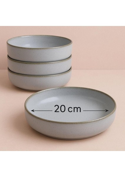 4'lü 20CM Gri Kase Seti, Şık ve Kullanışlı Mutfak Aksesuarı modelleri
