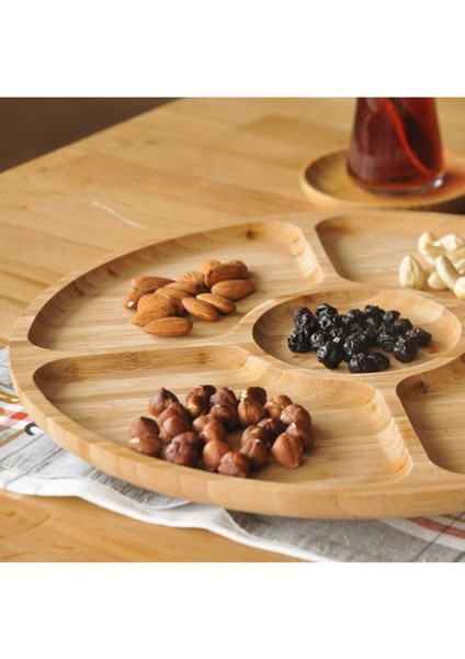 Dönen Servis Tabakası 28 Cm, Kahverengi, Şık ve Dayanıklı Tasarım fiyatları