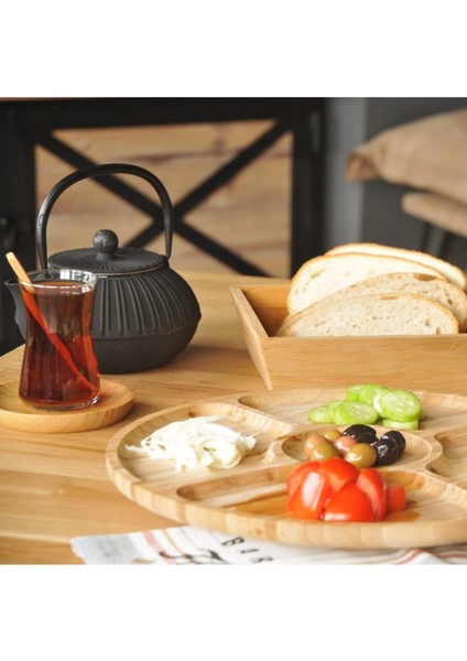 Dönen Servis Tabakası 28 Cm, Kahverengi, Şık ve Dayanıklı Tasarım modelleri