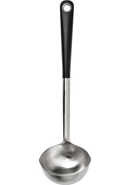 Paslanmaz Çelik Kepçe 34 Cm, Dayanıklı ve Şık Mutfak Gereciği