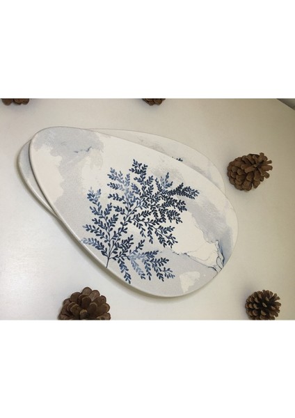 Mavi 2'li Oscar Servis Tabağı Seti, Şık ve Kullanışlı Tasarım fiyatları