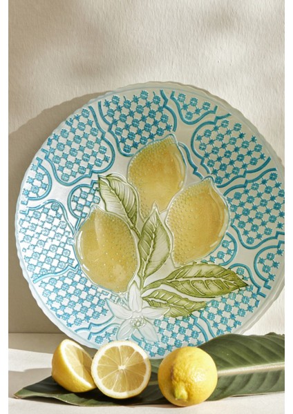 Renkli Dekoratif Tabak 32 Cm, Şık ve Canlı Tasarım, Ev ve Dekorasyona Uygun fiyatları