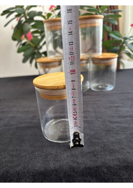 6 Adet Vakumlu Kapaklı Cam Kavanoz, Baharatlık, 210 Ml, Kahverengi fiyatları