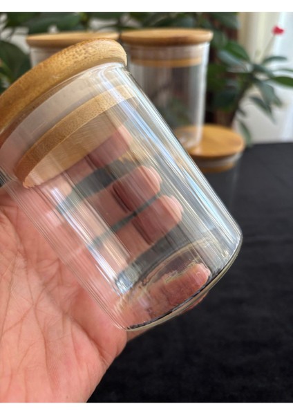 6 Adet Vakumlu Kapaklı Cam Kavanoz, Baharatlık, 210 Ml, Kahverengi modelleri