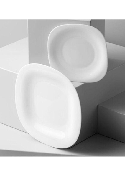 Beyaz Pasta Tabağı 19 cm 6'lı Set, Şık ve Kullanışlı Yemek Takımı Seçeneği fırsatları