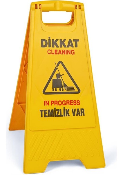 Uctm KZ101 Temizlik Var Uyarı Levhası 6 Adet fiyatları