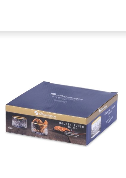 Altın Dokunuşlu Turuncu 4'lü Kase Seti, 9 Cm, Şık ve Kullanışlı Tasarım fırsatları