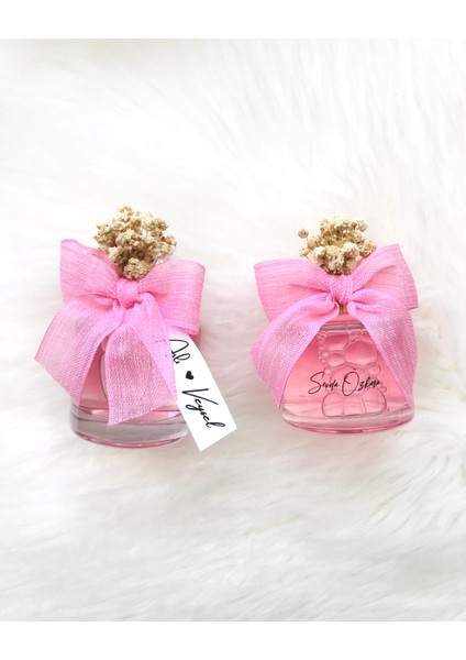 25 Adet Eyüp Sabri Tuncer Kolonya Seti Cam Şişe - Söz, Nişan, Nikah, Kına, Düğün, Doğum Günü, Yeni Doğan, Sünnet, Mevlid ve Özel Günler Için Hediyelik - Renkler: Şeffaf, Mavi, Pembe, Yeşil, Mor