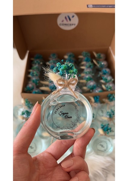 25 Adet Eyüp Sabri Tuncer Kolonya Seti Cam Şişe - Söz, Nişan, Nikah, Kına, Düğün, Doğum Günü, Yeni Doğan, Sünnet, Mevlid ve Özel Günler Için Hediyelik - Renkler: Şeffaf, Mavi, Pembe, Yeşil, Mor fiyatları