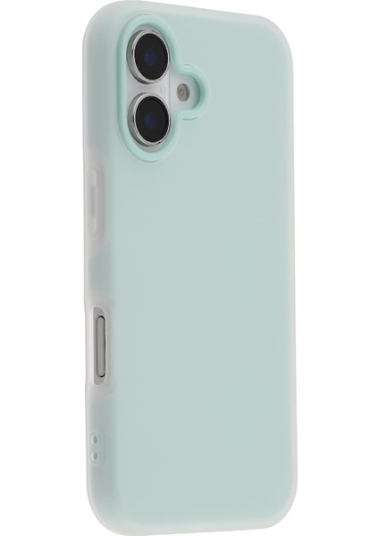 iPhone 16 2'si 1 Arada Pc + Tpu Buzlu Telefon Kılıfı (Yurt Dışından)