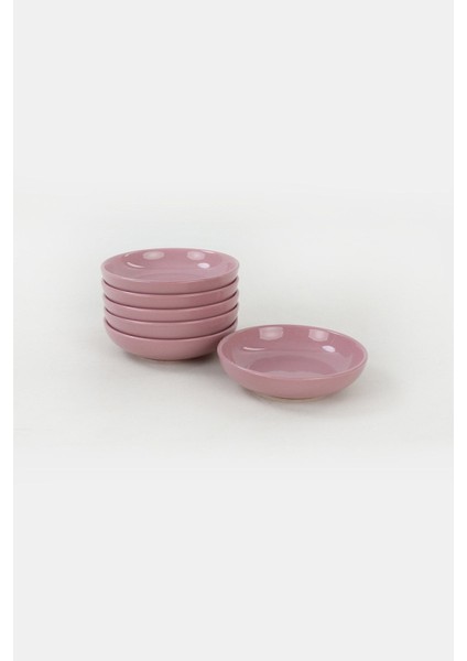 Pembe 13 cm 6'lı Çerezlik ve Sosluk Seti, Şık ve Kullanışlı Tasarım modelleri