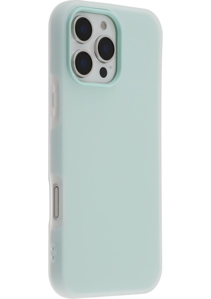 iPhone 16 Pro Max 2'si 1 Arada Pc + Tpu Buzlu Telefon Kılıfı (Yurt Dışından)