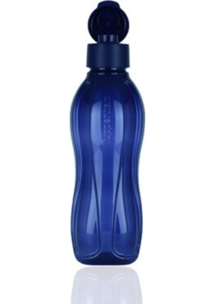 Koyu Lacivert 500 ml Eko Şişe, Pratik Kapaklı, Sağlıklı ve Şık Tasarım