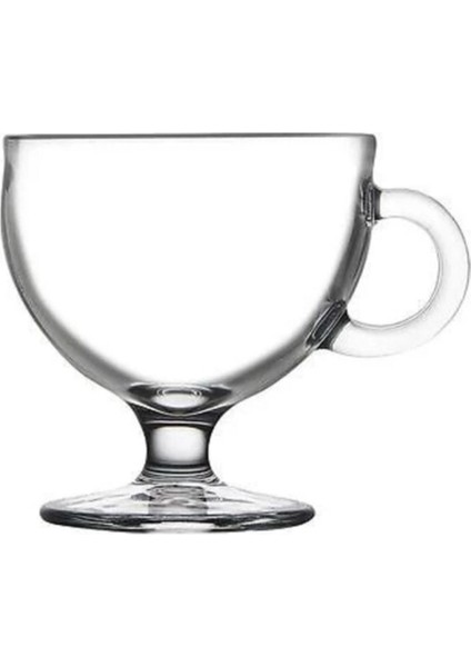 4'lü Cam Dondurmalık Seti, 250CC, Şık ve Dayanıklı Tasarım