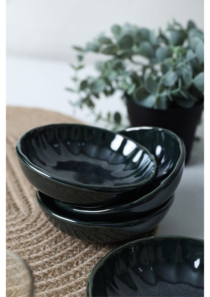 Yeşil 12 cm Çerezlik ve Sosluk Seti, 6'lı Paket, Şık ve Kullanışlı Tasarım fiyatları