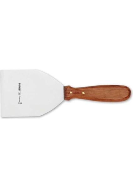 Ahşap Saplı, 11,5 cm Uygulama Spatula, Kahverengi