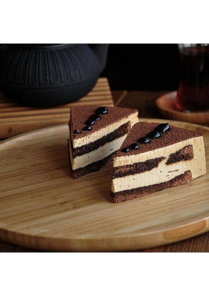 Bambu Lily Dönen Servis Tabağı 33CM, Şık ve Kullanışlı Büyük Servis Tabağı fiyatları