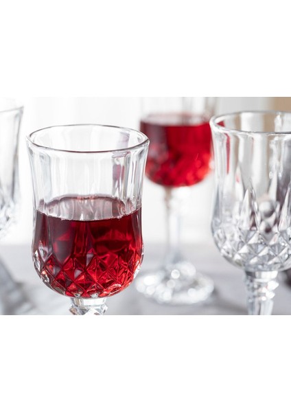 4'lü Cam Kadeh Seti, 245 Ml, Kırmızı Şarap Için, Şık ve Dayanıklı Tasarım fiyatları