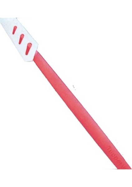 Şık Beyaz Silikon Spatula, Dayanıklı ve Esnek Mutfak Aleti