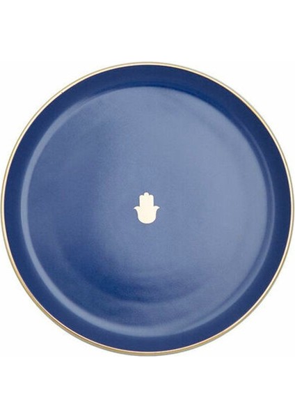 Lacivert Düz Tabak 20 Cm, Şık ve Zarif, Kaliteli ve Dayanıklı, Modern Tasarım