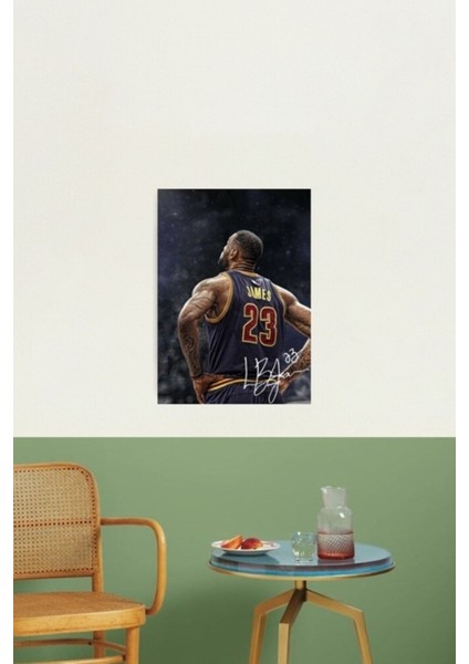 Renkli Basketbol Posteri, Spor Duvar Dekoru, Tablo ve Ahşap Baskı fiyatları