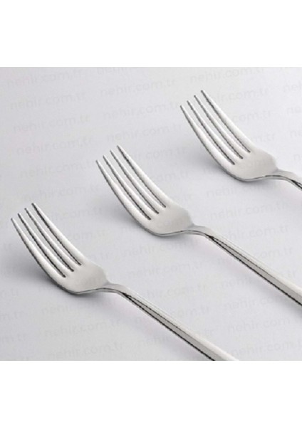 Gri Milano Yemek Çatalı, Şık ve Dayanıklı Mutfak Gereci fiyatları