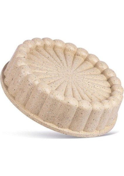 Vizon Renkli Granit Alüminyum Döküm Tart Kalıbı, Dayanıklı ve Şık Tasarım