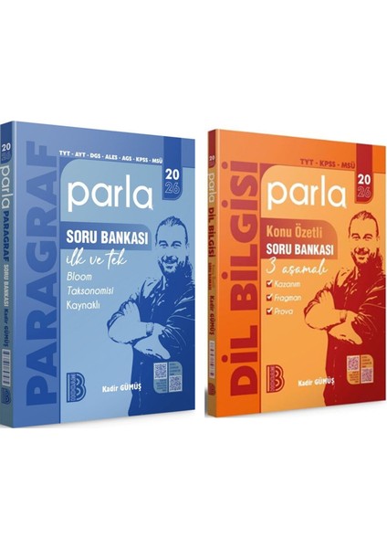 Benim Hocam Tyt Parla Paragraf ve Dil Bilgisi Soru Bankası Seti 2 Kitap