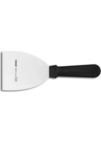 Paslanmaz Çelik Gıda Spatula No:3, 10 Cm, Beyaz
