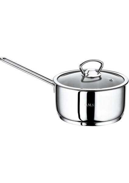 Mini Tek Kulplu Tencere, 12X8 Cm, Dayanıklı ve Şık Tasarım