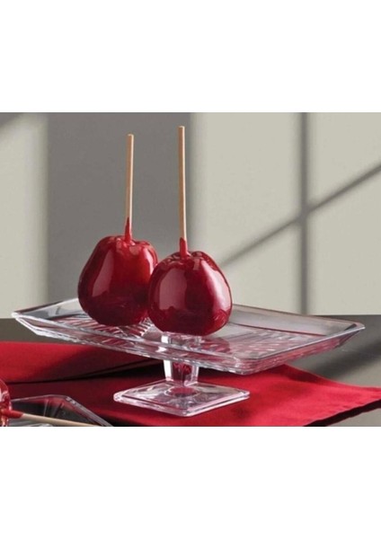 Dikdörtgen Madlen Ayaklı Sunumluk Beyaz, Şık ve Kullanışlı Ürün