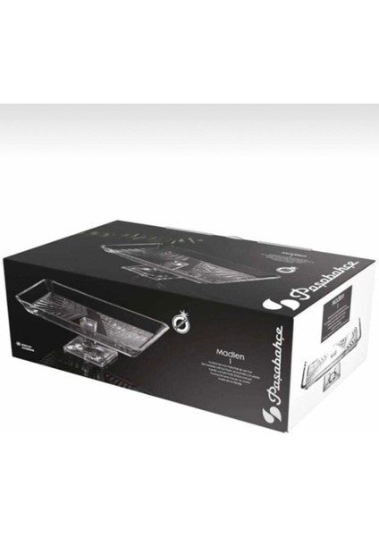 Dikdörtgen Madlen Ayaklı Sunumluk Beyaz, Şık ve Kullanışlı Ürün fiyatları