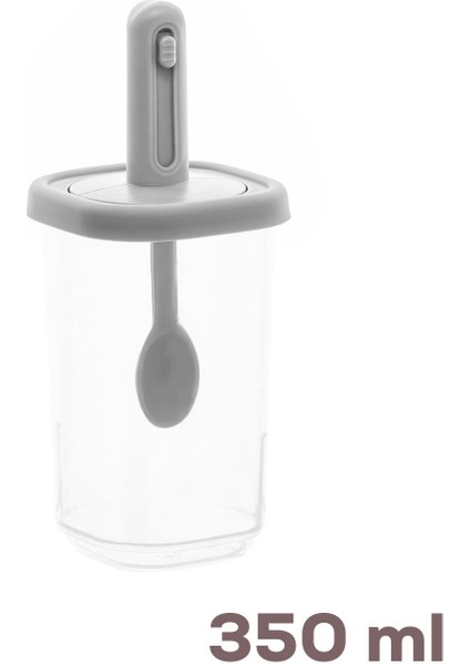 14'lü Kaydırmalı Sızdırmaz Baharatlık Seti, Kapaklı, Etiketli, Yağdanıklı