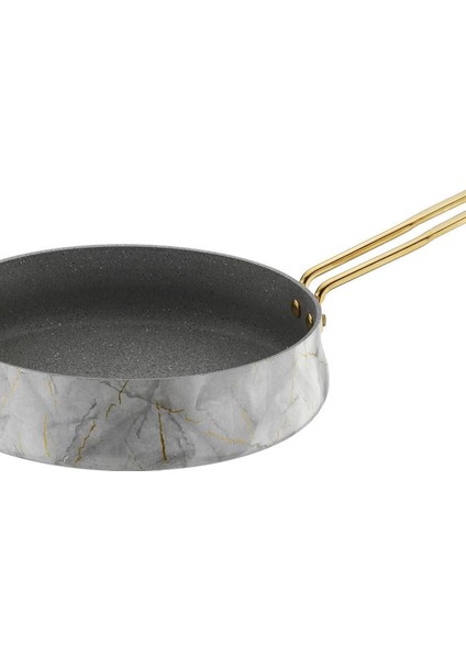 Beyaz 26 cm Seramik Tava, Dayanıklı ve Şık Mutfak Gereciği