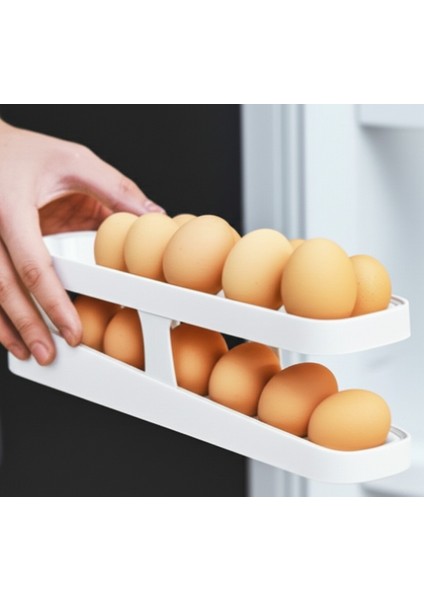 Yeni Nesil Buzdolabı Yumurta Standı 17 Yumurta Kapasite Pratik Saklama fiyatları