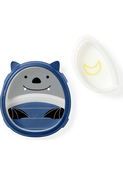 Yarasa ile Kaydırmaz Bölmeli Alıştırma Seti, 2 Parça, Beyaz