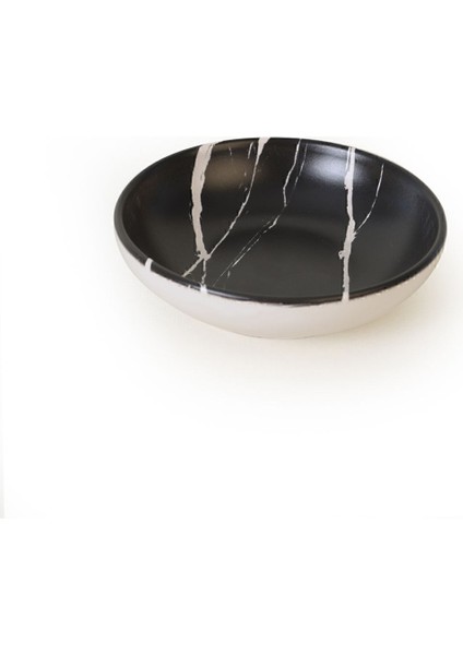 Renkli Mermer Halka Sosluk Çerezlik Seti 6'lı 13 Cm, Şık ve Kullanışlı. indirimleri