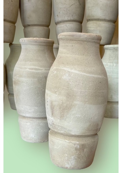 4’lü Testi Kebabı Testisi, 22 Cm, Kahverengi, Alttan Kırmalı, Şık ve Kullanışlı